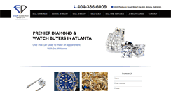 Desktop Screenshot of elandiamondgroup.com